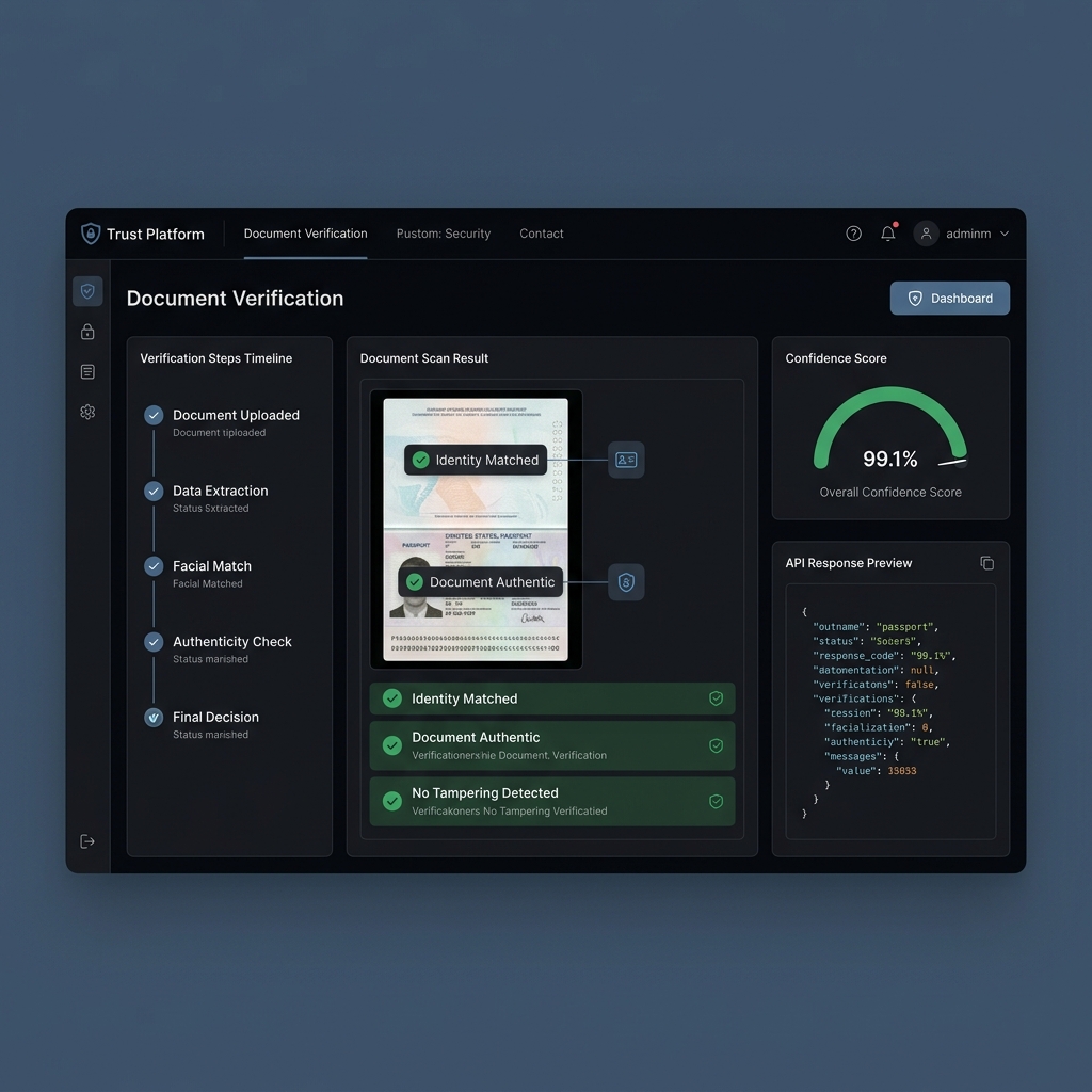 LegitChain Verification Dashboard